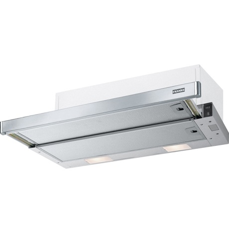 Hota Franke FTC 6032 GR/ XS V2/600, Telescopica incorporabila, 60 cm, 310 m3/h, Filtre metalice, Comanda mecanica, Inox, 315.0547.796