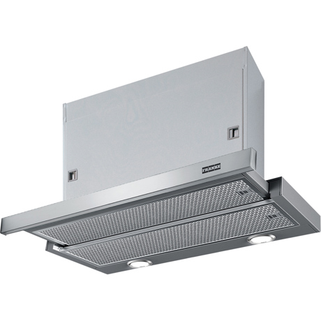 Hota Franke Omnia FTCO 60 XS, Telescopica, 560 m3/h, Iluminare LED, Control slider, 60 cm, Inox satinat 315.0599.933