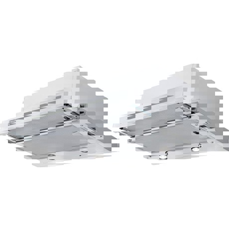 Hota Franke Smart FSM 601 WH/GL Crystallo Bianco, Telescopica integrata, 380 m3/h, 1 motor, L 60 cm, Sticla alba