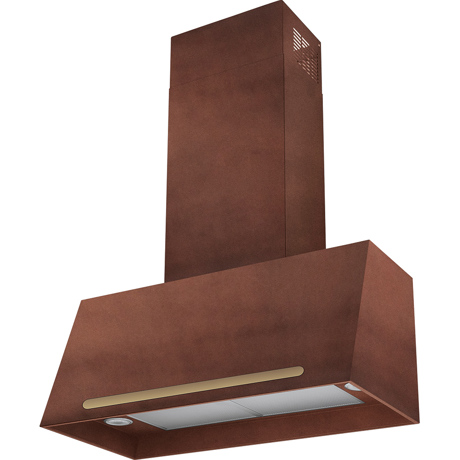 Hota Franke Trendline Plus Country Plus CO 70, Decorativa perete, 560 m3/h, Control butoane, 70 cm, Culoare Ramato 321.0576.467
