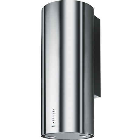 Hota Franke insula Tube Plus FTU PLUS 3707 XS, 680 m3/h (intensiv), Iluminare LED, Filtru metalice, Ø 37 cm, Inox satinat 335.0590.493