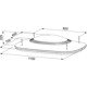 Hota insula Franke CLOUD 1106 BK 345.0529.584