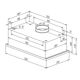 Hotă încorporabilă Teka GFG 2 BLACK, 40446752