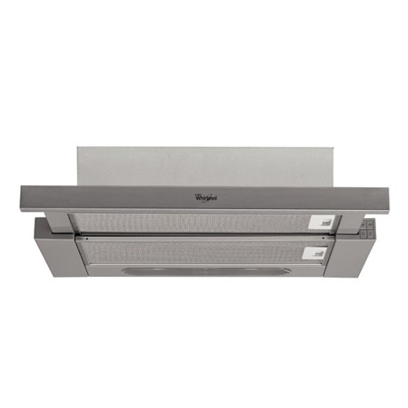 Hota Whirlpool AKR 749 IX, Telescopica integrata, 336 mc/h, 60 cm, Inox