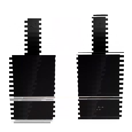 Hota LDK MOD 5001 BLACK 60, Decorativa ecran, 650 mc/h, 3 viteze, Filtru aluminiu, Control touch, 60 cm, Negru, ART3838