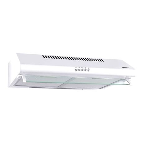 Hota Heinner CleanAir CH-400, 326.4 m3/h, 60 cm, 2 motoare, LED, Alb
