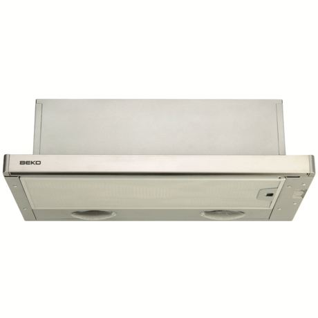 Hota Beko CTB6407X, Incorporabila telescopica, 275 mc/h, 1 motor, 3 viteze, 60 cm, Inox