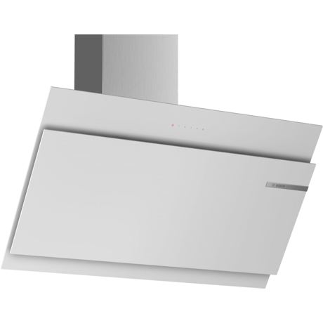 Hota Bosch DWK97JM20, absorbtie periferica, 730 mc/h Intensiv, TouchControl, 1 motor, 90 cm, Sticla alba