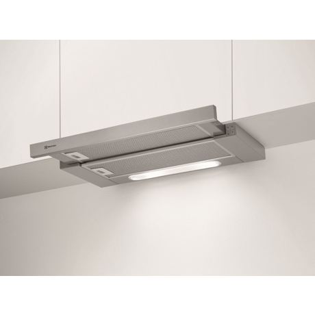 Hota Electrolux EFP60460OX, Telescopica integrata, 1 motor, 603 mc/h, Inox, 3 viteze, 60 cm, Inox
