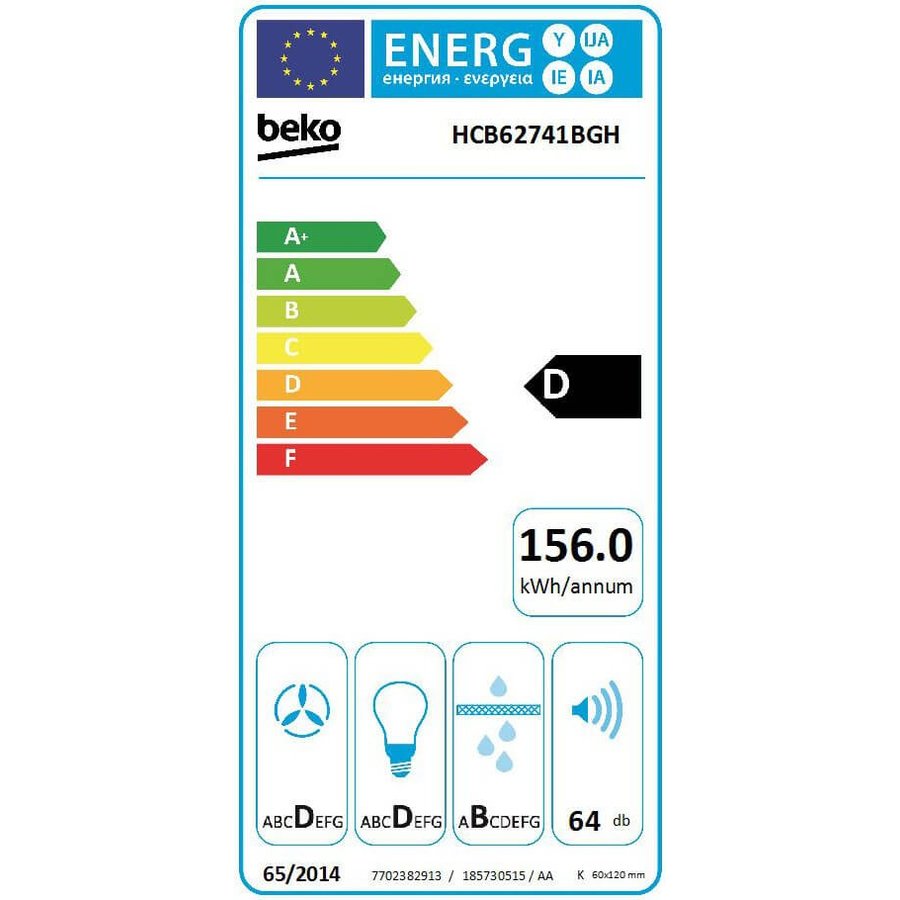 Hota de bucatarie Beko HCB62741BGH