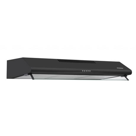 Hota Heinner HCH-490-BK, Traditionala, 304.5 m3/h, 90 cm, 2 motoare, Iluminare LED, Negru