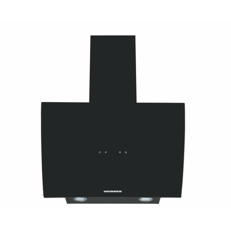 Hota Heinner HDCH-5960RGBK, Decorativa perete, 562.9 m3/h, 60 cm, 1 motor, Touch control, Negru