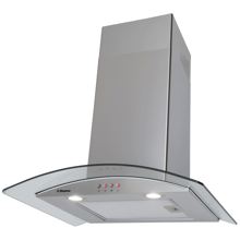 Hota semineu conica Hansa OKP631GH, 570.8 m3/h (max.), 60 cm, 3 viteze, Inox pur/sticla