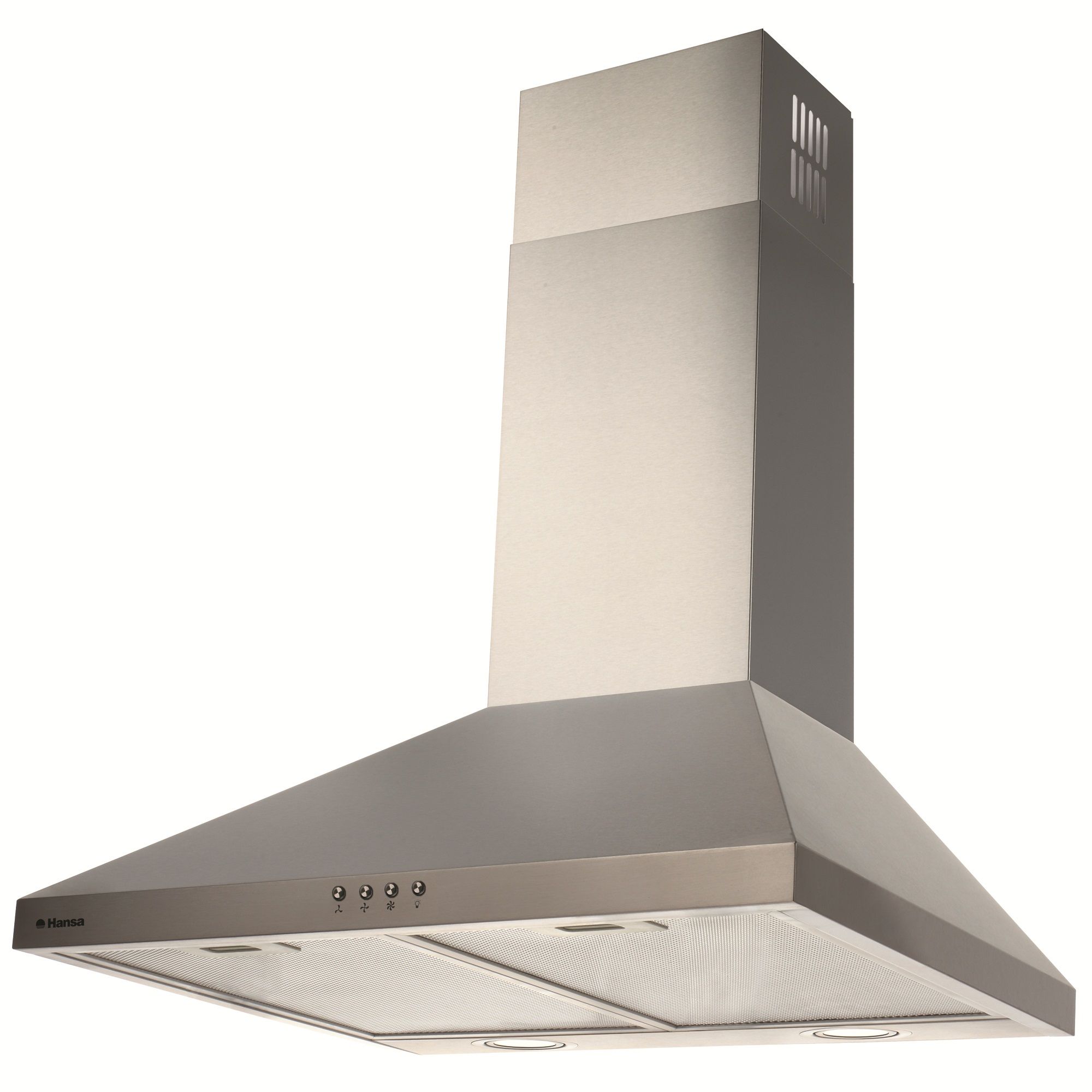 Hota Hansa OKP6321ZH, Semineu conica, 60 cm, 420 m3/h, 3 viteze, Butoane soft touch, Inox