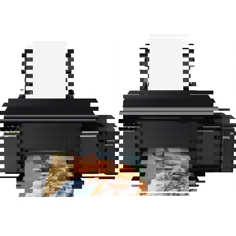Imprimanta inkjet color CISS Epson L805, dimensiune A4