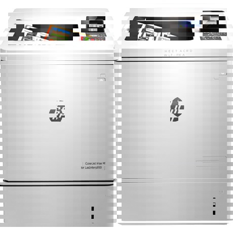 Imprimanta laser HP LaserJet Enterprise M553DN, A4, duplex, viteza 38ppm alb-negru si color, prima pagina 6 sec, rezolutie 600x600dpi