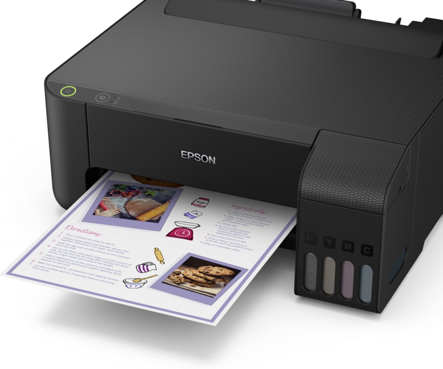 Imprimanta inkjet color CISS Epson  L1110 A4  Imprimare 