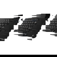 Tastatura wireless Click Touch K-L3-W, Negru