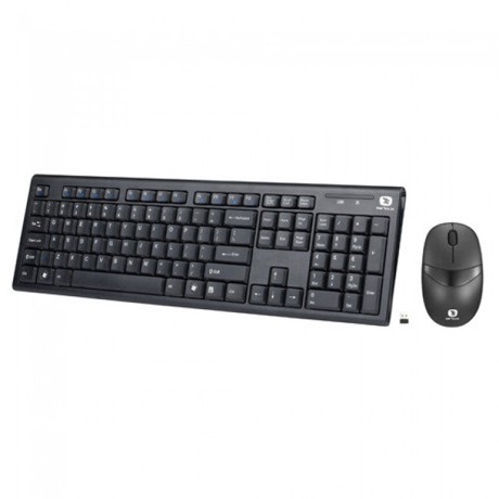 Kit tastatura si mouse Serioux Kit Noblesse 9600, Black, 