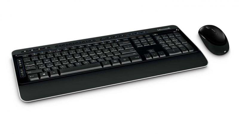 Kit tastatura + mouse Microsoft Wireless BlueTrack Desktop 3050 negru