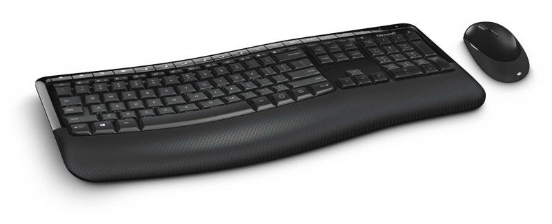 Kit tastatura + mouse Microsoft Wireless BlueTrack Desktop Comfort 5050 negru