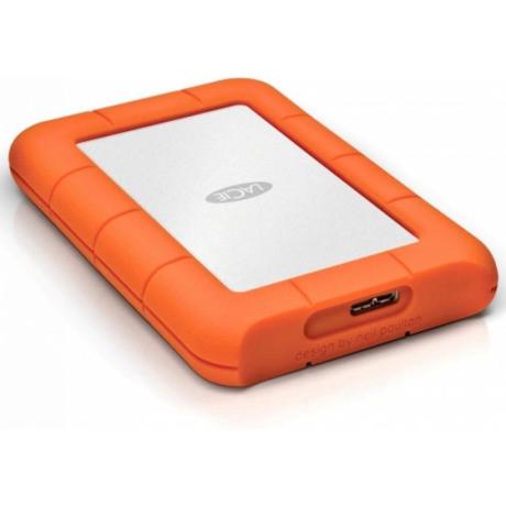HDD extern Lacie Mini, 2TB, 2.5", USB3.0, argintiu, Shock rain pressure resistant