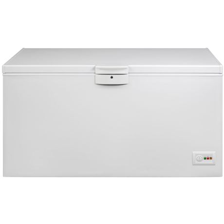 Lada frigorifica Beko HSA37540N, 350 L, Functie congelare rapida, Iluminare LED, Cosuri metalice, Yala, L 155.5 cm, Alb