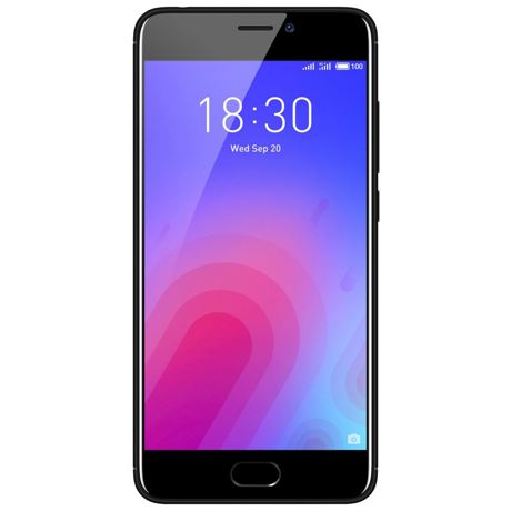 Telefon mobil MEIZU M6 Dual Sim Black 4G, 5.2", RAM 3GB, Stocare 32GB