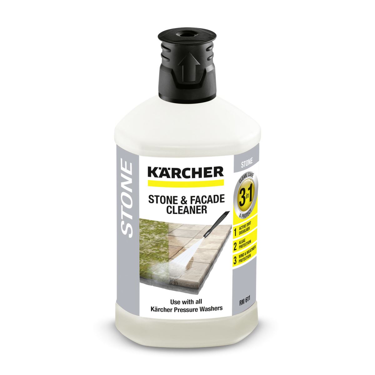 Detergent Plug 'n' Clean pentru piatra si fatade Karcher 62957650, 1 L