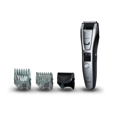 Masina de tuns Panasonic ER-GB80-H503, 39 lungimi, 3 accesorii, Autonomie 50 min., Negru/argintiu