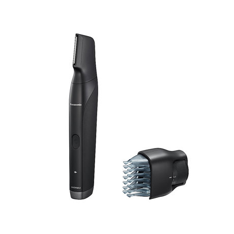 Trimmer pentru barba Panasonic ER-GD51-K503, Accesoriu pieptene (0.5 – 10 mm), Autonomie 50 min., Negru