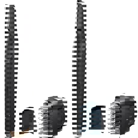Trimmer pentru barba Panasonic ER-GD61-K503, Accesoriu pieptene (0.5 – 10 mm), Accesoriu tundere în detaliu, Autonomie 50 min., Negru