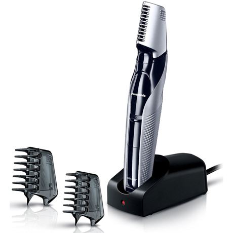 Aparat de tuns/ras corporal Panasonic ER-GK60-S503, Ni-Mh, 40 min, 2 piepteni, Negru/Argintiu