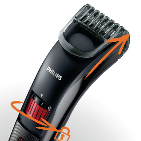 Masina de tuns Philips QT4005/15, Acumulator, Negru