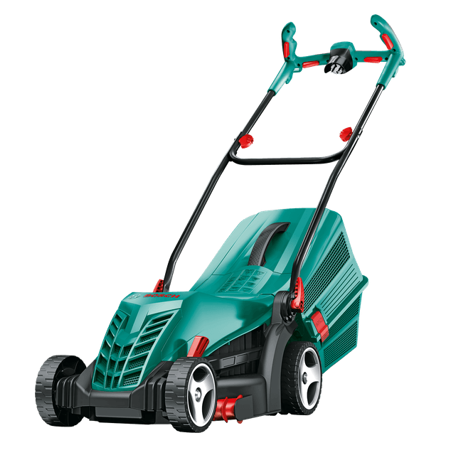 Masina de tuns gazonul Bosch Rotak 370 ER, 1400W, 40 L, Latime taiere 37 cm, Inaltime taiere 20 – 70 mm, Verde, 06008A6204