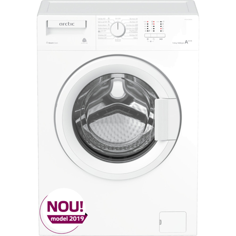 Masina de spalat rufe Arctic APL61012BDW0 (model 2019), 6kg, 1000rpm, 15 programe, Steam Clean, Woolmark Apparel Care, Child Lock, Eco Dose, Aqua Safe, Aqua Surf, Smart Sensors, Display LED, Alb