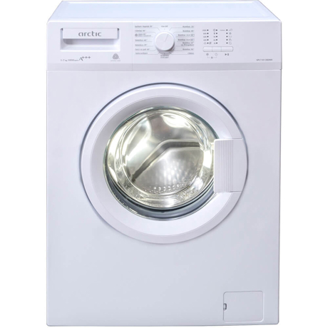 Masina de spalat rufe Arctic APL61012BDW0, 6kg, 1000rpm, 15 programe, Steam Clean, Woolmark Apparel Care, Child Lock, Eco Dose, Aqua Safe, Aqua Surf, Smart Sensors, Display LED, Alb