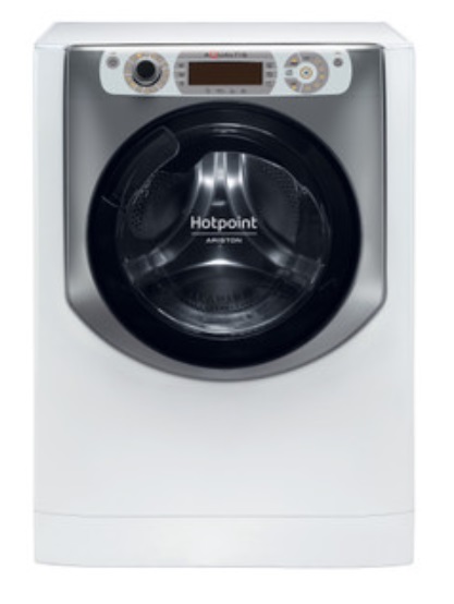 Masina de spalat rufe cu uscator Hotpoint AQD1072D697EUBN, 10 kg/7 kg, 1600 rpm, Steam Refresh, Display, Child lock, Negru