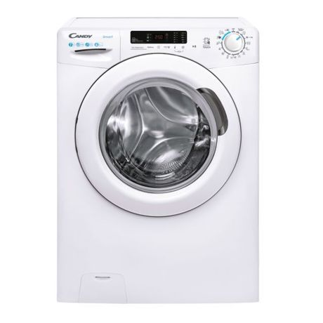 Masina de spalat rufe slim Candy Smart CS4 1172DE/1-S, 7 kg, 1100 rpm, 16 programe, NFC, Ad. 45 cm, Alb 31010492