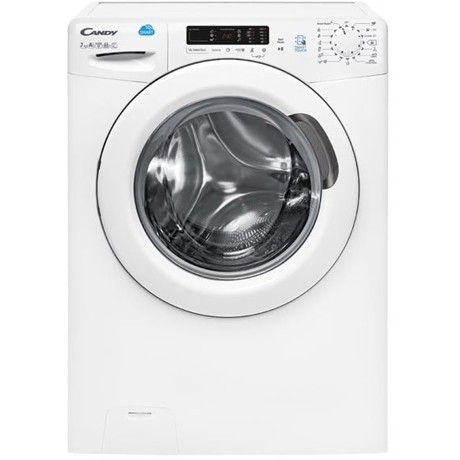 Masina de spalat rufe Candy Smart CS4 1272D3/1-S, 7 Kg, 1200 rpm, Slim, NFC on board, Alb 31006974