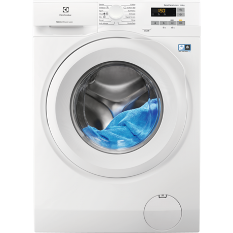 Masina de spalat rufe Electrolux EW6F528W, 8 kg, 1200 rpm,display LCD, Alb