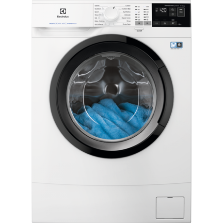Masina de spalat rufe Electrolux EW6S426BI, 6 kg, 1200 rpm, SoftPlus, Slim, display LED, Alb