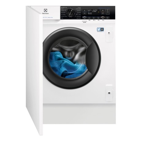 Masina de spalat rufe incorporabila cu uscator Electrolux EW7W368SI, capacitate spalare 8 kg, capacitate uscare 4 kg, 1600 rpm, Program Abur FreshScent, Alb