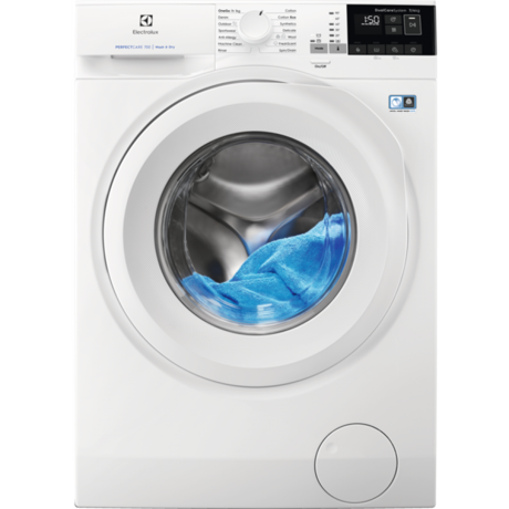 Masina de spalat rufe cu uscator Electrolux EW7W447W, capacitate spalare 7 kg, capacitate uscare 4 kg, 1400 rpm, Program Abur FreshScent, Alb