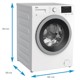 Masina de spalat rufe Beko EWTV8836XSD