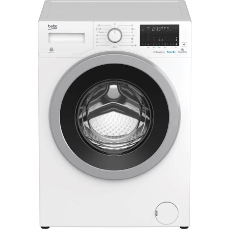 Masina de spalat rufe Beko EWTV8836XSD, 8 kg, 1600 rpm, 15 programe, SteamCure™, Display, HomeWhiz, Motor ProSmart ™ Inverter, Alb