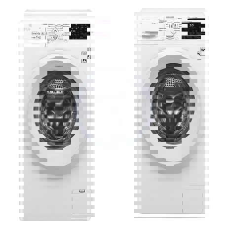 Masina de spalat rufe LG Titan F2J5HY3W, 7 kg, 1200 RPM, Direct Drive, Slim, Alb