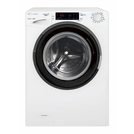 Masina de spalat rufe Candy GVS4 137THN3/1-S, 7 kg, 1300 rpm, Display touch control, NFC, 17 programe, Alb 31008237