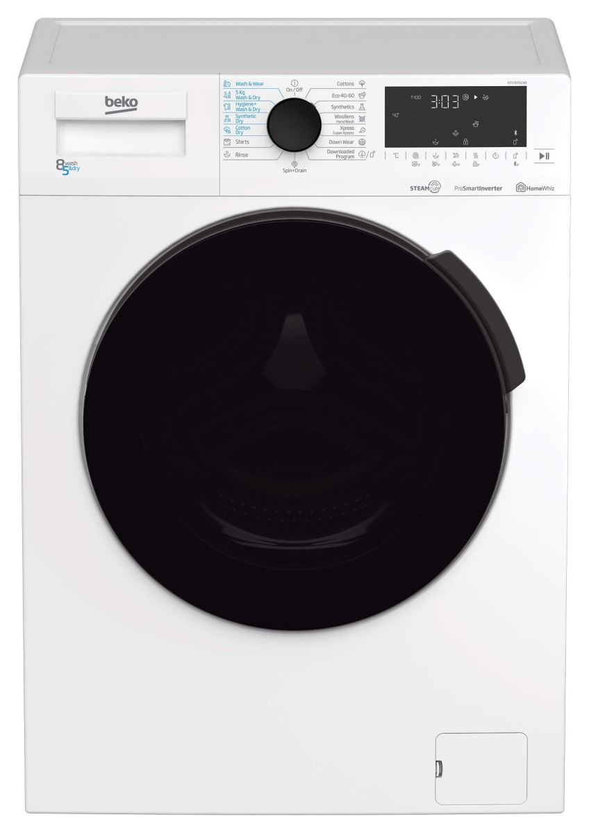 Masina de spalat rufe cu uscator Beko HTV8716X0 clasa D