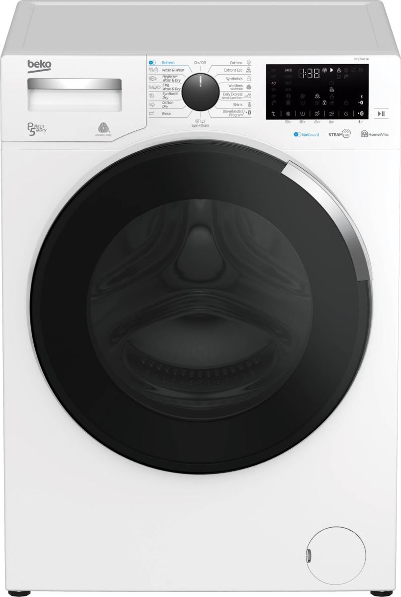 Masina de spalat rufe cu uscator Beko HTV8746XG clasa D